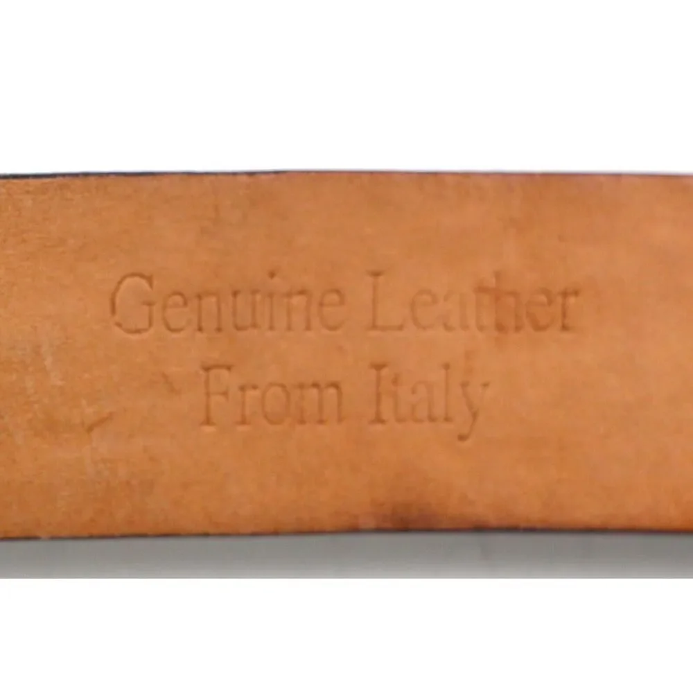 ITALY BROWN GENUINE LEATHER 7/8
